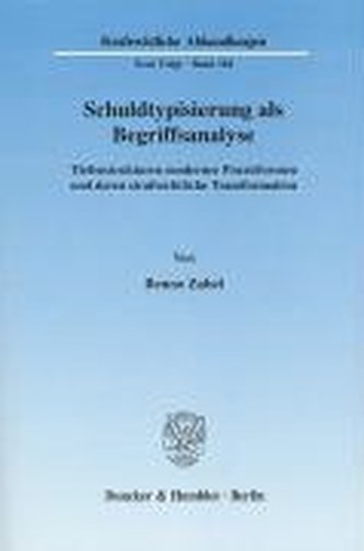 Schuldtypisierung als Begriffsanalyse