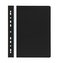 Skoroszyt wpinany wzmacniany czarny (20szt)