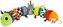Lamaze Gąsienica mix and match TOMY