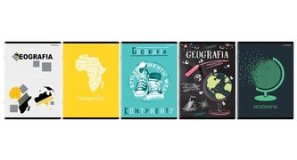 Brulion A5/80K kratka Geografia (5szt)