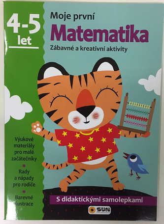 Moje první matematika 4-5 let - s didaktickými samolepkami
