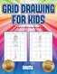 Learn to draw step by step (Grid drawing for kids - Anime): This book teaches kids how to draw using grids