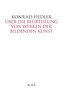 Über die Beurteilung von Werken der bildenden Kunst