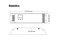 DMX dimLED dekoder 4CH8A