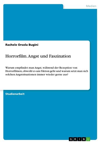 Horrorfilm. Angst und Faszination
