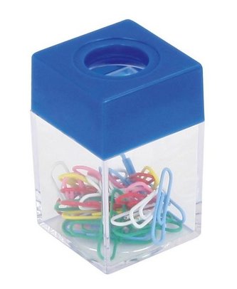 Pojemnik magnetyczny TY-15P + spinacze GRAND