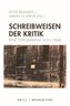Schreibweisen der Kritik