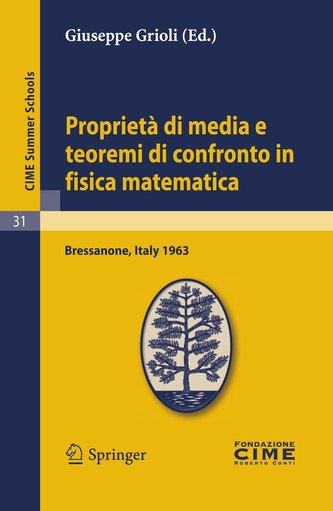 Proprietá di media e teoremi di confronto in fisica matematica