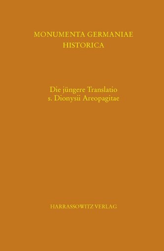 Die jüngere Translatio s. Dionysii Areopagitae