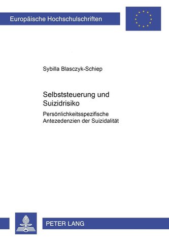 Selbststeuerung und Suizidrisiko