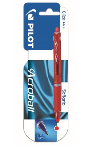 Długopis Acroball czerwony 1.0 PILOT