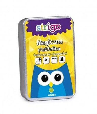 Magiczna plast. - świecąca w ciemnościach zielona