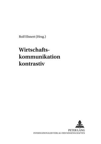 Wirtschaftskommunikation kontrastiv