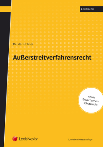 Außerstreitverfahrensrecht Außerstreitverfahrensrecht