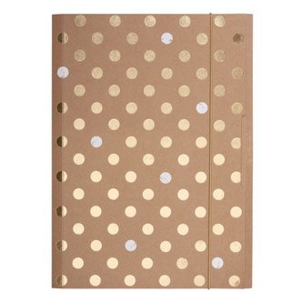 Herlitz - Desky A4 s gumou, Pure Glam