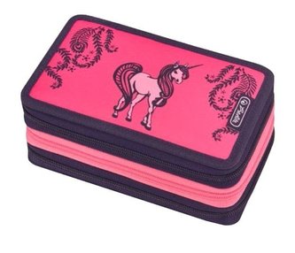 Piórnik 31 części potrójny Unicorn Day