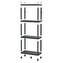 Regał  STACKARO SOLID 75 HD - kolor: czarny
