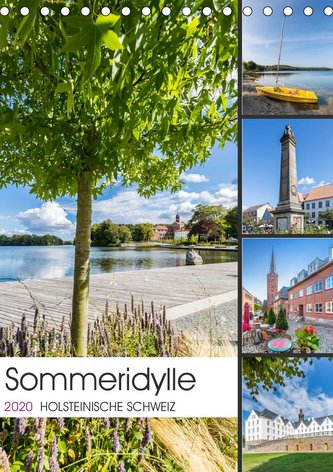 HOLSTEINISCHE SCHWEIZ Sommeridylle (Tischkalender 2020 DIN A5 hoch)
