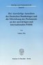 Der Auswärtige Ausschuss des Deutschen Bundestages und die Mitwirkung des Parlaments an der auswärtigen und internationalen Poli