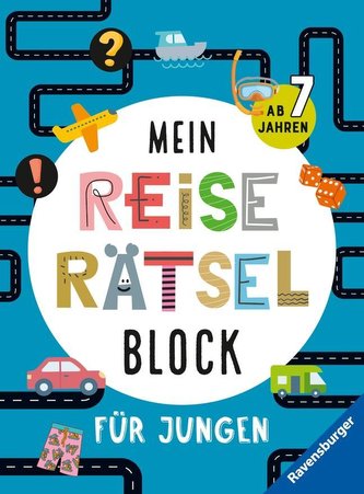 Mein Reise-Rätselblock für Jungen