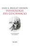 Physiologie des Geschmacks
