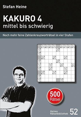 Kakuro 4 - mittel bis schwierig
