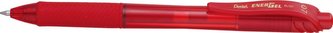 Pióro kulk. EnerGelX BL107 czerwony (12szt) PENTEL