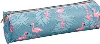 Piórnik tuba kwadrat flaming 80609