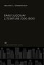 Early Jugoslav Literature (1000-1800)