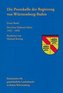 Die Protokolle der Regierung von Württemberg-Baden