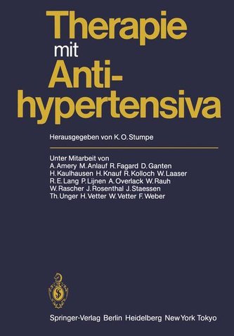 Therapie mit Antihypertensiva