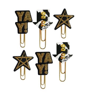 Zestaw spinaczy 6 sztuk