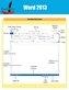 Word 2013