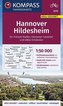 KOMPASS Fahrradkarte Hannover, Hildesheim 1:50.000, FK 3215