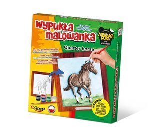 Wypukła malowanka Konie - Quarter horse