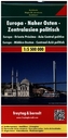 Freytag & Berndt Autokarte Europa, Naher Osten, Zentralasien politisch. Europa, Oriente Próximo, Asia Central politico. Europe,