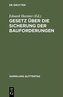 Gesetz über die Sicherung der Bauforderungen