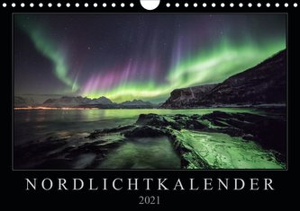 Nordlichtkalender (Wandkalender 2021 DIN A4 quer)