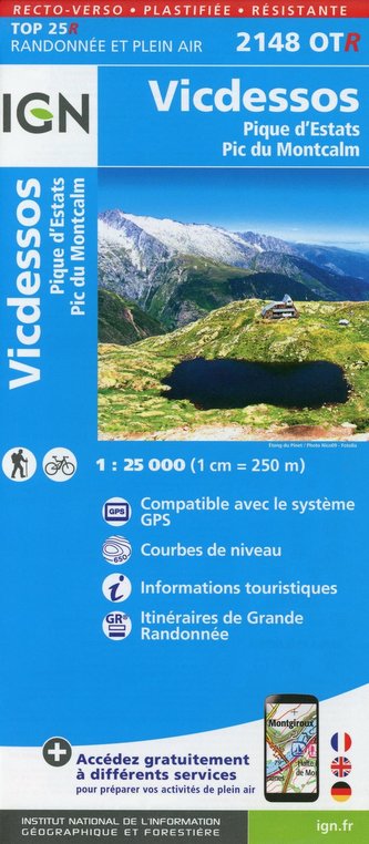 Vicdessos Pique 1:25 000