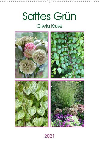 Sattes Grün (Wandkalender 2021 DIN A2 hoch)