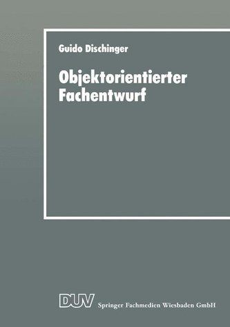 Objektorientierter Fachentwurf