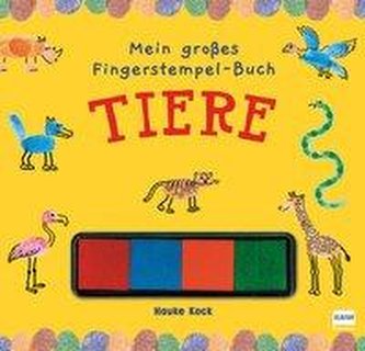 Mein großes Fingerstempel-Buch - Tiere