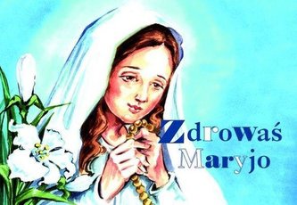 Zdrowaś Maryjo malowanka dla dzieci