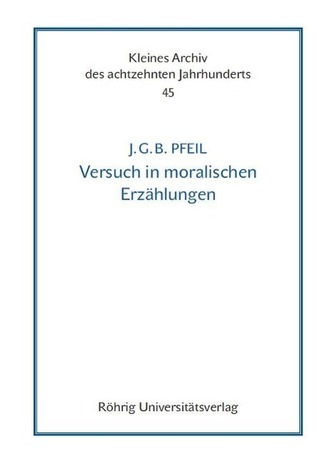 Versuch in moralischen Erzählungen