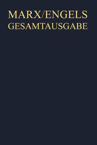 Die Bibliotheken von Karl Marx und Friedrich Engels. Annotiertes Verzeichnis des ermittelten Bestandes