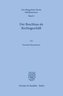 Der Beschluss als Rechtsgeschäft.