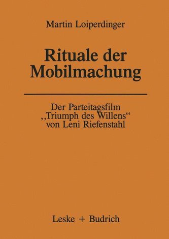 Der Parteitagsfilm \"Triumph des Willens\" von Leni Riefenstahl