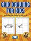 Books on how to draw for kids 6 - 8 (Learn to draw cars): This book teaches kids how to draw cars using grids