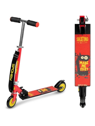 Spokey - Snapp koloběžka kolečka 120 mm - růžová