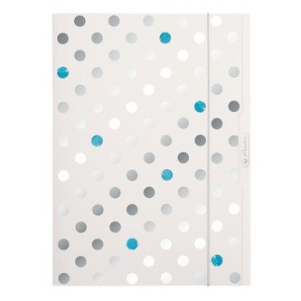 Herlitz - Desky A4 s gumou, Frozen Glam